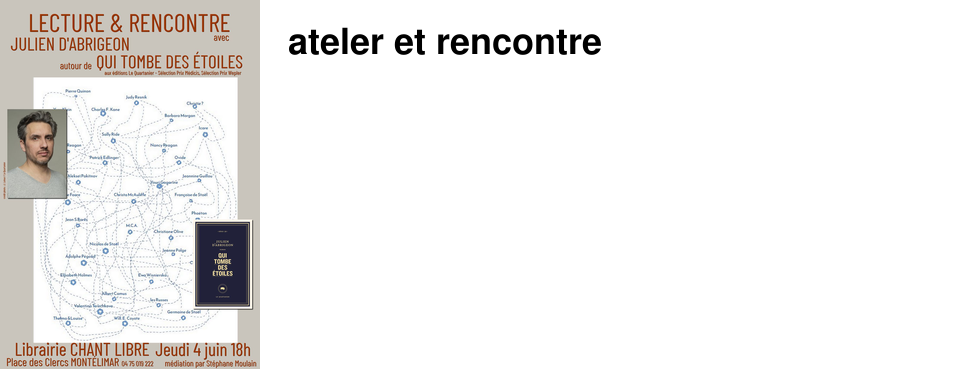 ateler et rencontre
